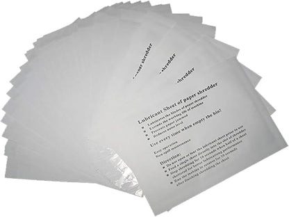 VANRA Shredder Lubricant Sheets (Pack of 12)