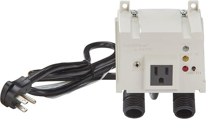 Watts A2C-SC Series Intelliflow 1/2" Washing Machine Smart Water Shutoff Valve with Leak Sensor, Inlet Adapters, Without Wall Box, Automated Flood Detection with Real-Time Text and E-Mail Alerts