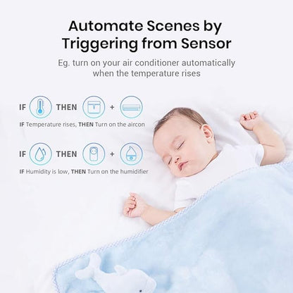 BroadLink RM4 pro Smart Remote and Sensor Cable Set RM4 pro S (2.4 GHz Wi-Fi Only), Universal IR RF Remote Control Hub with Temperature Humidity Monitor USB Cable, Works with Alexa & IFTTT