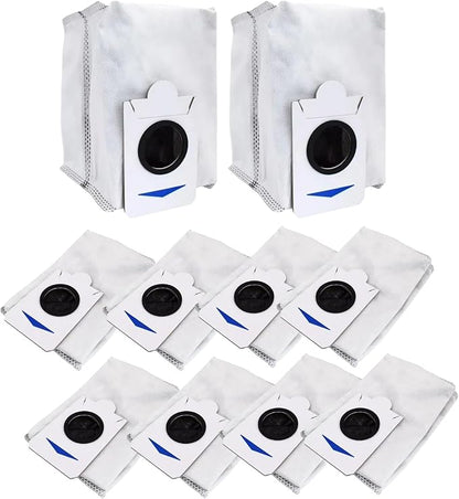 10-pack 3L dust bags, compatible only with Ecovacs DEEBOT X2 COMBO / T30S COMBO / T30S COMBO COMPLETE robot vacuum cleaners (not suitable for other T30 / T30s models)