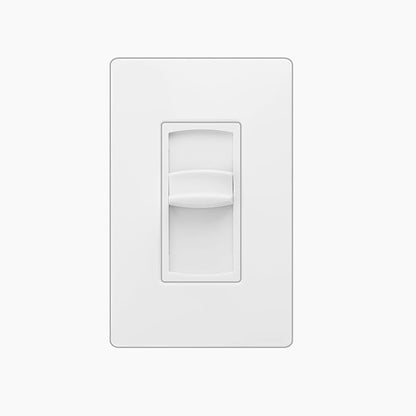 OSD Audio 100W Sleek, Modern, Minimalist Design in Wall Volume Control, Slider White Impedance Matching SLS100