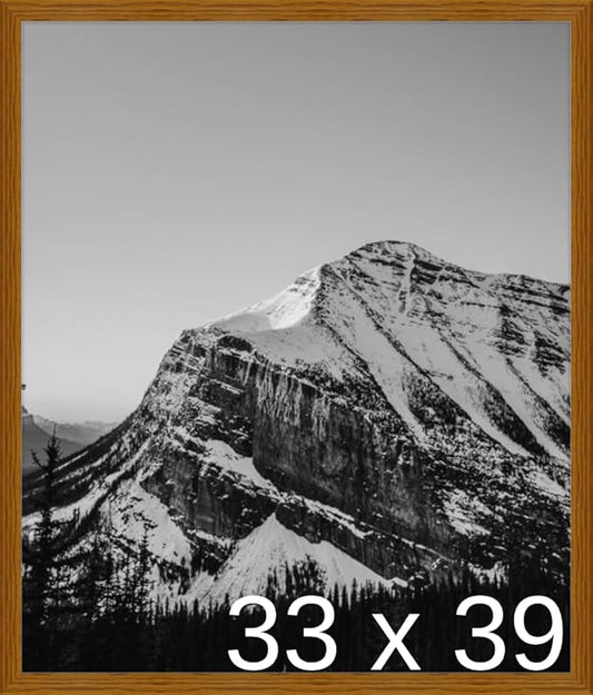Frame It Easy 33 x 39 Hazel Wood Frame (Derby)