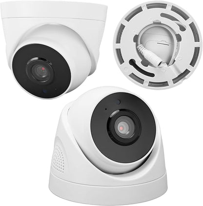 ZASCHMOY Home Security Camera, 1080P HD 2MP Indoor WiFi Surveillance Camera with Night and 2 Way Audio, for Baby Pet Monitor, Works