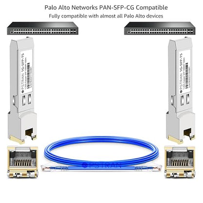 OPSTRAN 1000BASE-T SFP RJ45 Copper Transceiver Module Compatible with Palo Alto Networks PAN-SFP-CG 100m Cat5e/6