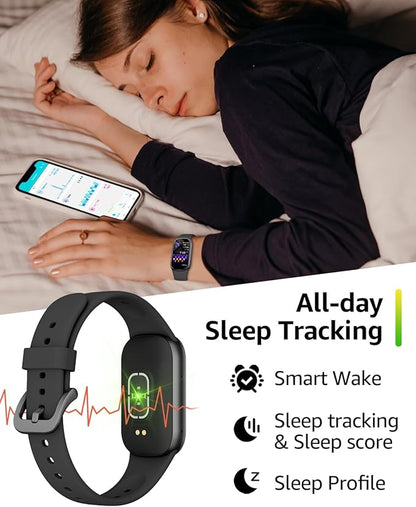 BUTFORFIT Fitness Tracker (Answer/Make Call), Smart Watch with 1.47" HD Touch Display, 130+ Sport Modes Activity Tracker with Sleep Monitor, IP68 Waterproof Tracker for Android&iPhone Women Men