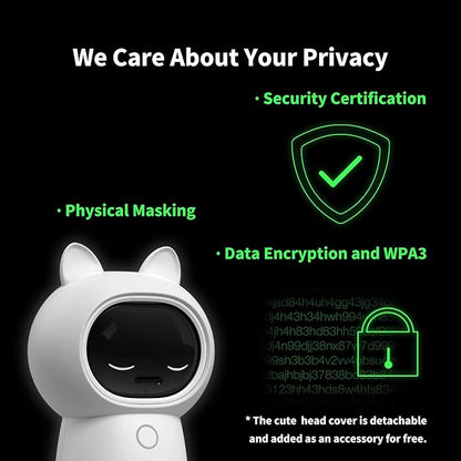 Aqara 2K Security Indoor Camera Hub G3, AI Facial and Gesture Recognition, Infrared Remote Control, 360° Viewing Angle via Pan and Tilt, Works with Alexa, HomeKit Secure Video, Google Assistant, IFTTT
