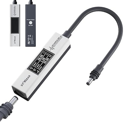 Starlink Power Monitor for Mini & Gen 3, Real-Time Power Meter Tester with OLED Display, On/Off Switch, 0-57V Input/OverCurrent Protection for Starlink Mini Accessories & Car Adapter