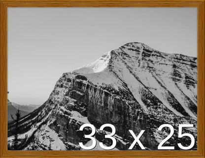 Frame It Easy 33 x 25 Hazel Wood Frame (Derby)