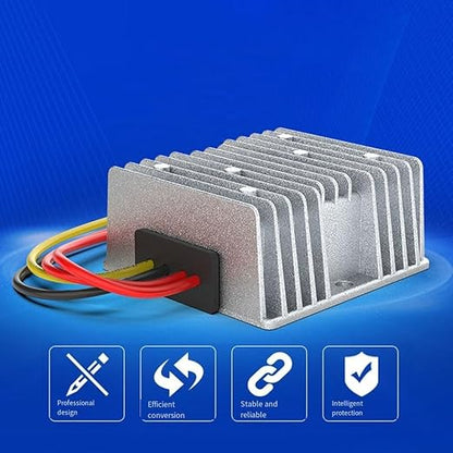 24V 5A voltage regulator converter for industrial level use, waterproof and efficient
