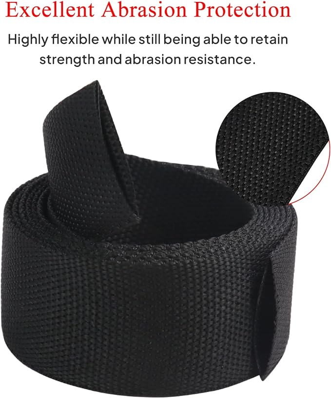Sonoreboom 2 in 1 Heat Shrink Braided Sleeving Fabric Tubing-Ideal fit Irregular Shape Hose/Cable/Wire (1/2"(12mm), 32FT)