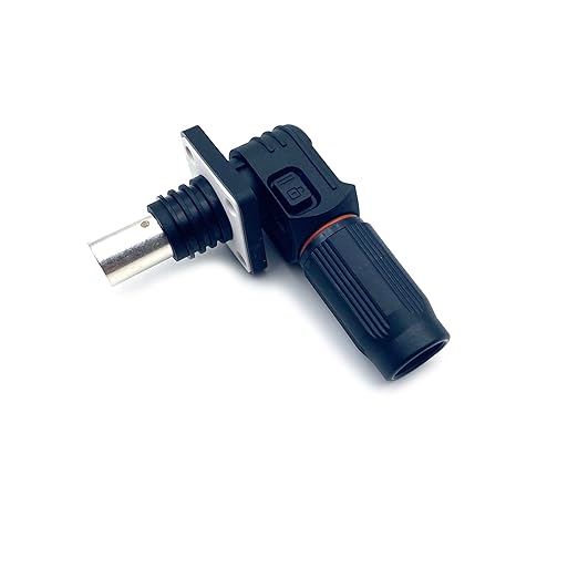 100A Battery Energy Storage Connector, 16mm² High Current Connectors IP67 Waterproof Crimping Wiring Power Adapter Quick Plug Terminal Right Angle Plug and Socket (1000V Black+Orange)