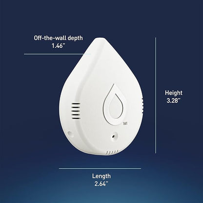 Flo by Moen Smart Water Detector, 3-Pack with Leak Sensing Cable (6-ft)