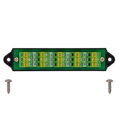 16Amp 300V 3x5 Position Terminal Block Distribution Module. OONO D-1656GP