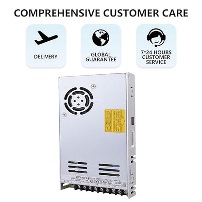 LRS-350-24 24V 14.6A 350W Industrial-Grade Switching Power Supply for Automation Systems/Commercial LED Applications