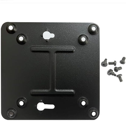 GinTai for Intel NUC Vesa Adapter Mount Bracket to Attach NUC Mini PC Computer to The Back of a Monitor Mounting Plate Not Skull or Hades(With 8pcs Screws) Intel NUC 4 5 6 7 8 10 11 13 General purpose