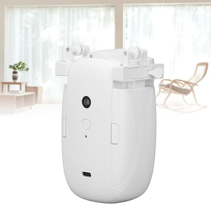WALFRONT Automatic Curtain Opener WiFi APP Remote Control Voice Control Smart Curtain Controller for I.U Track