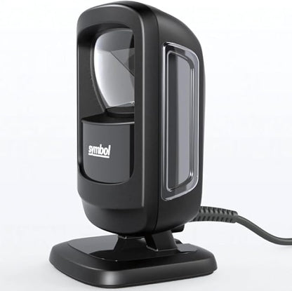 Zebra DS9208 Hands-Free Barcode Scanner Bundle - Symbol Motorola 2D Scanner - High-Speed Zebra DS9208 Barcode Scanner for Retail & POS Systems - Durable & Efficient (Renewed)