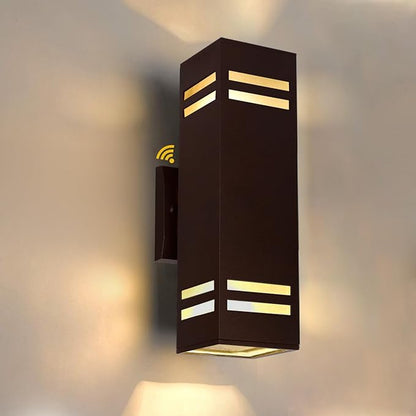 iYogaled Dusk to Dawn Outdoor Wall Lights Fixture – ETL Listed, Aluminum Waterproof Wall Mount Square Design- Modern Exterior Lighting Outdoor Wall Sconce for Porch, Patio, Front Door