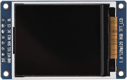 Bewinner 1.8inch LCD Display Module, TFT Screen Module 128 x 160 Resolution Onboard Driver ST7735 SPI Interface, Full-Color LCD Screen Display Controller Module