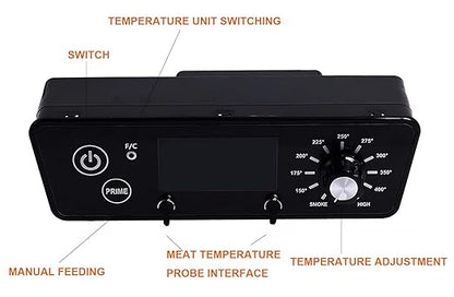 Pit Boss Control Board, Digital Thermostat Controller Kit Replacement for Pit BOSS 4 Series Vertical Pellet Smoker