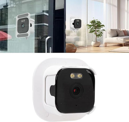 Serounder 2K 3MP Window Camera, Indoor Camera with Dual Band WiFi and Bluetooth, Color Night Vision, Motion Detection, Real Time Alerts, 2-Way Audio, Adhesive Installation