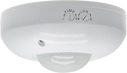 Sensky 360 Degree Ceiling Mount Occupancy Sensor, 110-240V PIR Motion Sensor Switch, High Sensitive Movement Detector Light Switch, Neutral Required(Max Detection Distance: 6 m)