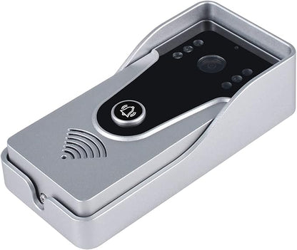 AMOCAM Wireless Video Doorbell Intercom with Monitor System, WiFi Video Intercom 1080P HD Metal Camera, 7 Inch Monitor with 32G Card Record, Tuya APP, 2-Way Audio, Unlock for Home Security System