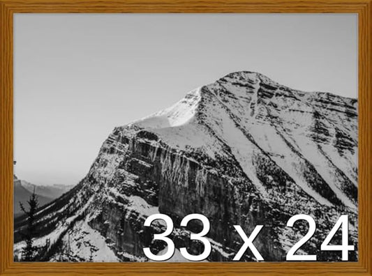 Frame It Easy 33 x 24 Hazel Wood Frame (Derby)
