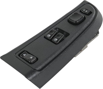DICMIC Front Driver Side Master Power Window Switch and Door Lock & Black Bezel Assembly Compatible with 2003-2007 Chevrolet, GMC Select Model Replace# 15883318, 920-023, DWS-226