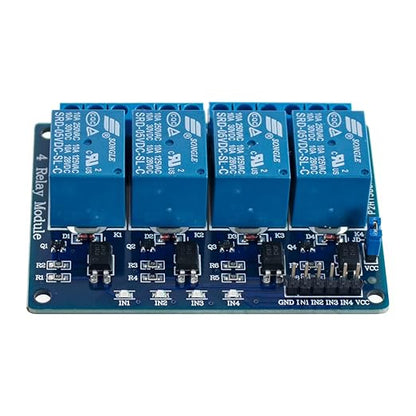 Hosyond 4Pack 4 Channel DC 5V Relay Module with Optocoupler Relay Board for Arduino Raspberry Pi MEGA2560