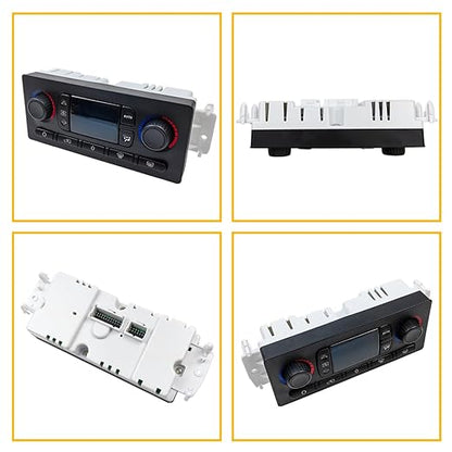 A/C Heater Climate Control Module Panel Switch | Fit for Chevy Silverado Suburban Tahoe Trailblazer Avalanche GMC Sierra Yukon Envoy Cadillac Escalade Buick Rainier Hummer H2 | OE 599-211XD 15832311