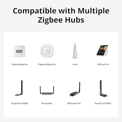 SONOFF MINI Duo-L Zigbee Smart Switch – No Neutral Wire, Zigbee 3.0, Dual Channel, Compact Design, Works with Alexa, Google Home