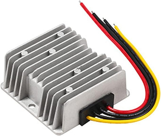 MGGi DC 36V 48V Step Down to 24V 20A 480W Converter Voltage Reducer, Waterproof Big-Size Voltage Reducer, High-Power Power Supply Module Buck Transformer, for Golf Cart, forklifts, Car