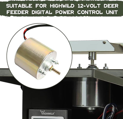 Highwild Universal 12V Hunting Spinner Feeder Box Motor