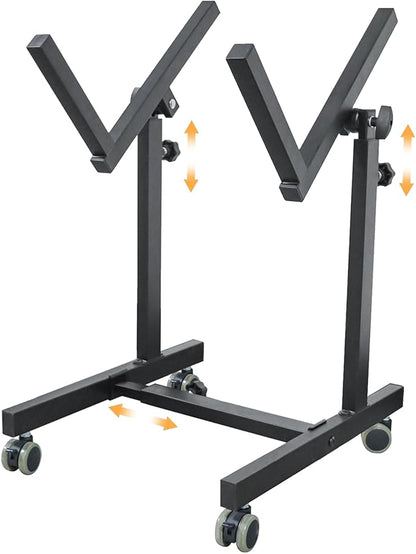 UPELLA Heavy Duty Amplifier Stand, Adjustable Amps Speaker Cabinet Stand Combo Holder, Audio Rack, Guitar Amplifier Stand