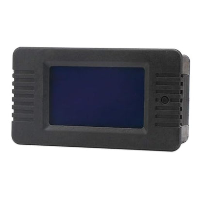 DROK AC Digital Meter, Current Voltage Amperage Power Energy Frequency Factor Multimeter AC 80-260V 100A LCD Digital Display Voltmeter Ammeter 220V 110V Monitor Detector with Current Transformer CT