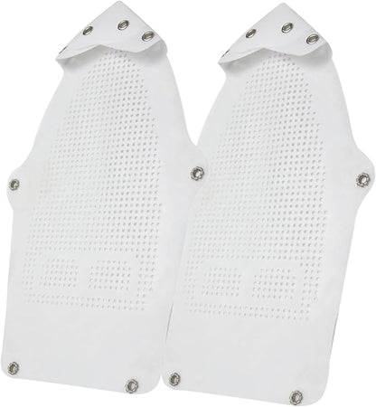 2 Piece - Cover Iron Shoe Used for Electric Iron Clothes Protector When Ironing - Prevents Burn, Sticking,Easy Installation Sole Plate Accessory