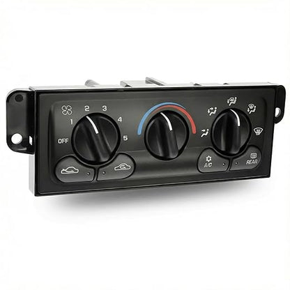 599-213 A/C Control Switch Air Conditioning Climate Control Module, Front Climate Control Module Panel for for 1997-2005 Chevrolet Malibu, 1997-1998 Oldsmobile Achieva, 1997-1999 Oldsmobile Cutlass