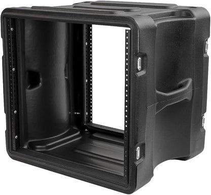 Gator Cases Pro Series 10U Rack Case with Standard 19" Depth, Roto Molded Made in USA (G-PRO-10U-19)