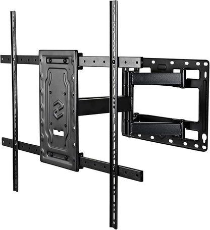DYZJREL Full Motion TV Wall Mount for 32-65 Inch TVs, VESA Compatible, 100 lbs Weight Capacity, Adjustable Tilt & Swivel, Easy Centering & Quick Installation