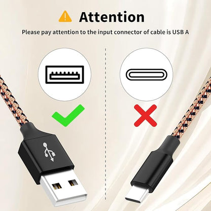 Multi Charging Cable,(3Pack 4FT), Multi Charging Cord 3 in 1 Charging Cable Nylon Braided Universal Charger Phone Charger Cord with Type-C,Micro USB,IP Port for iPhone16/15 Series/Phone&Pad
