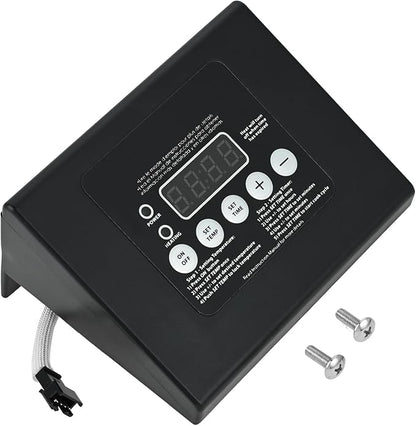 Mtsooning 990050048 Digital Control Panel LED Display Replacement for Masterbuilt MB ESQ30B, ESQ30S, 20070106, 20070206, 20072010, 20070910 Electric Smoker Grill Models Controller