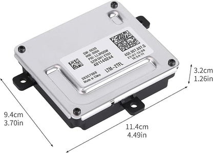 Hiolpen 4G0907697G Daytime Running Light Control Module fit for for Audi A6 A6 Quattro A7 A7 Quattro R8 RS7 TT TT Quattro TTS Quattro for VW CC for Golf for Golf R for GTI for Passat