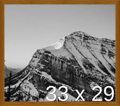 Frame It Easy 33 x 29 Hazel Wood Frame (Derby)