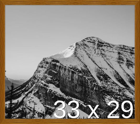Frame It Easy 33 x 29 Hazel Wood Frame (Derby)