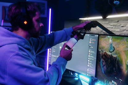 Cherry UM Series 3.0, 6.0 and 9.0 PRO RGB USB Microphone for PC, Mac, Gaming, Recording, Streaming, Podcasting, Studio and Computer Condenser. (UM 9.0 RGB PRO)