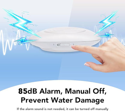 NEO Zigbee Water Sensor, Smart Water Leak Detector for Home, Requires Zigbee Hub, Compatible with SmartThings and Home Assistant (ZHA & Z2M)