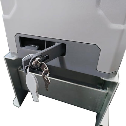 GATEXPERT Fast Automatic Sliding Gate Opener Kit Driveway Security Gate Operator Kit with Infrared Photocell Sensor for Sliding Gates up to 1800 pounds or 39feet GT1800DC-GREY-NEW