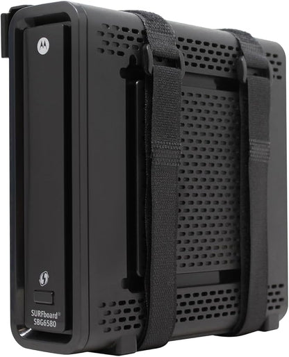 HumanCentric Universal Wall Mount, Adjustable Mount for Cable Boxes, DVD Players, Routers, Modems, and More, Fits Devices 12”-32” in Perimeter and Up to 30 lb, Hardware Included