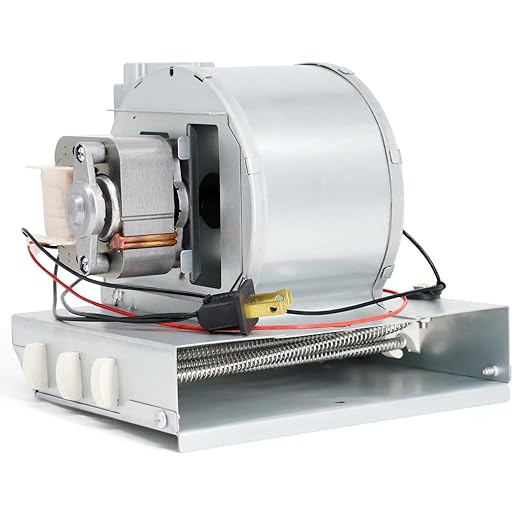 S97017648 Heater Motor Assembly Compatible with Broan Nutone 9965F, 605RP, 660RP, 665RF, 665RP, 665RSP, 9065-R02 Bathroom Fan Motor Replacement for Nu-Tone Heater
